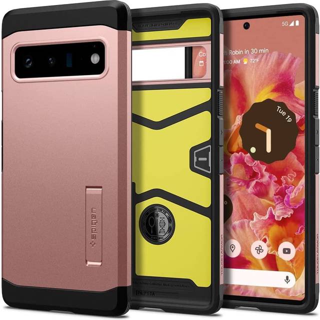 Spigen Tough Armor Fodral Kompatibel med Google Pixel 6 Pro -Gunmetal