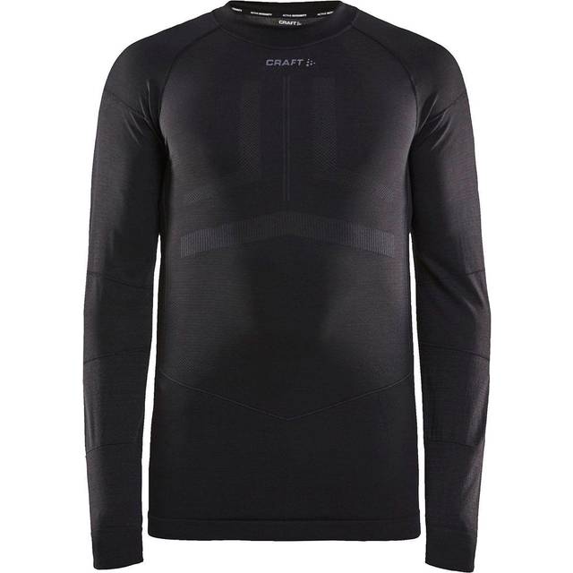 Craft Active Intensity CN LS M Underställ Tröja Black/Asphalt, XXL (XXL)
