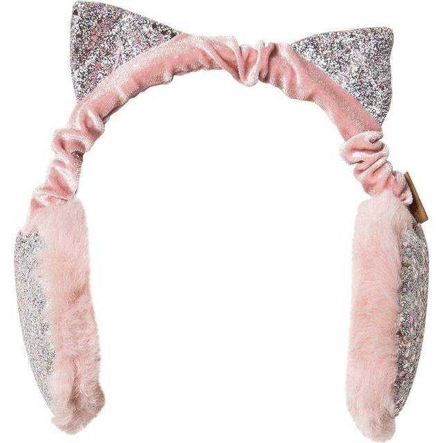 Barts Kids Childrens Lulu Faux Fur Earmuffs Ear Warmers - Pink - Size: ONE size