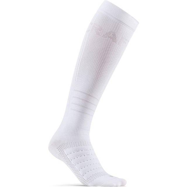 Craft ADV Dry Compression Sock Kompressionsstrumpor White, 46/48 (46/48)