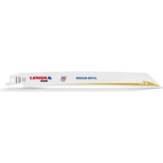 Lenox 21070818g 203 x 19 x 0.9mm 18tpi Gold Metal Cutting Reciprocating Saw Blad