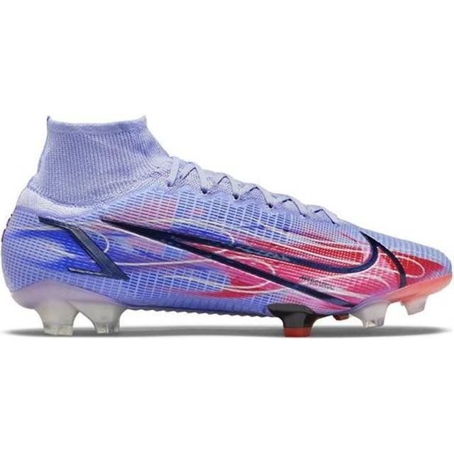 Nike Mercurial Superfly 8 Elite KM FG - Light Thistle/Indigo