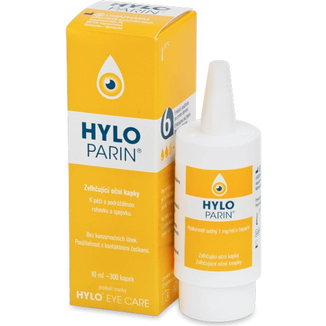HYLO PARIN Ögondroppar 10 ml