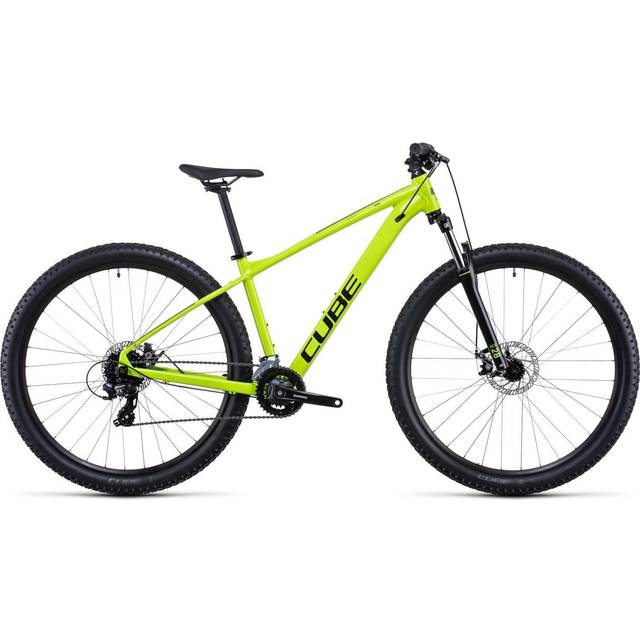 Cube Aim Hardtail Mountain Bike 2022 Black/Blue