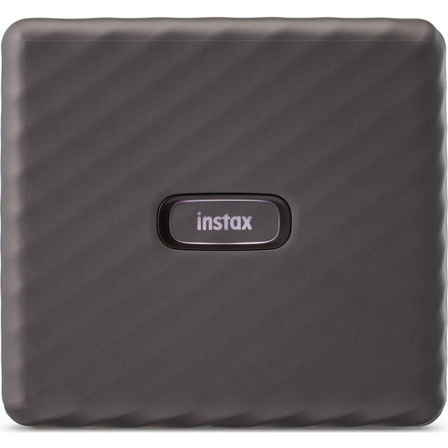 Fujifilm International Fujifilm Instax Link Wide Instant Smartphone Photo Printer Everything Photobox Kit in Gray