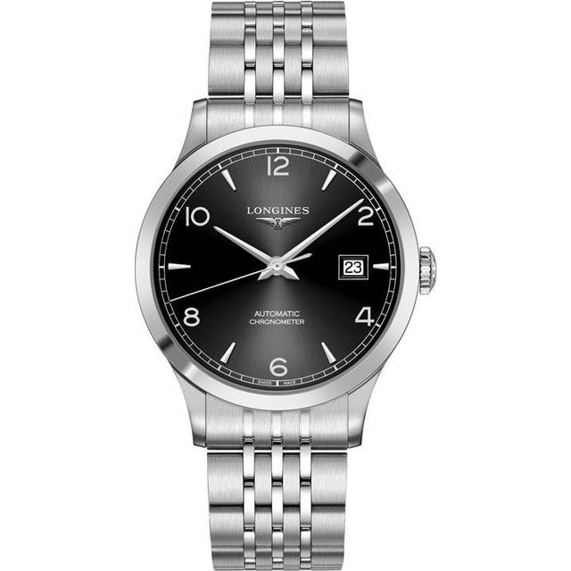 Longines Watch Record Mens - Black