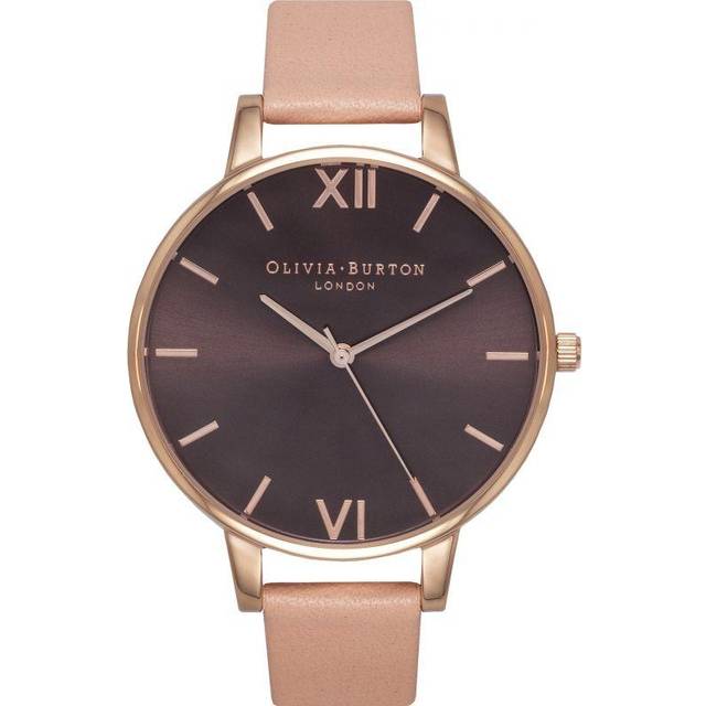 Olivia Burton Womens Analogue Quartz Watch with Leather Strap OB15BD72