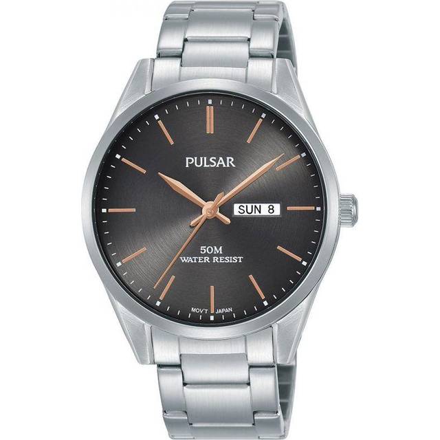 Pulsar Gents Classic Stainless Steel Dress 39mm Watch PJ6111X1