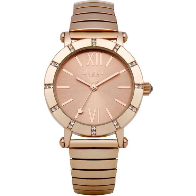 Lipsy Rose Gold Coloured Dial and Strap Bracelet Watch
