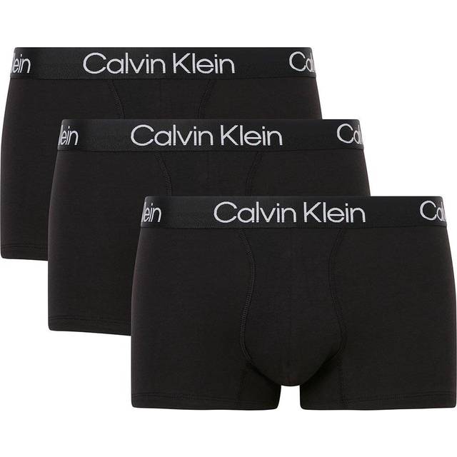Calvin Klein 3-Pack Modern Structure Boxer Briefs - Black