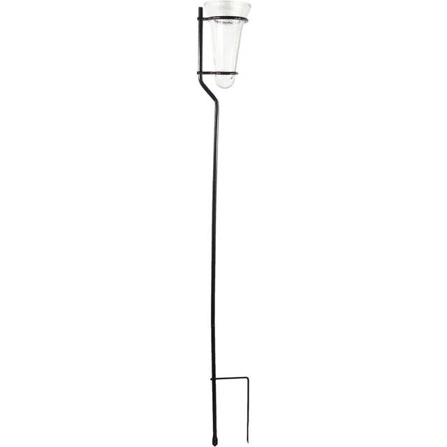 Nature Rain Gauge with Stand Glass 130 cm Water Meter Measuring Tool 6080089
