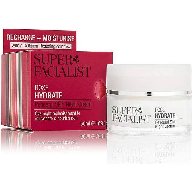 Super Facialist Rose Hydrate Peaceful Skin Night Cream 50ml