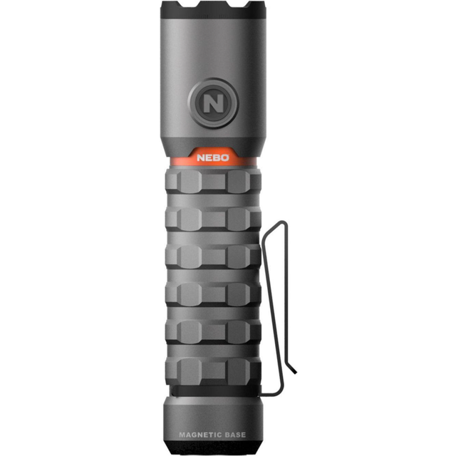 Nebo torchy 2k magdock usb rechargeable 5 mode led 2000 lumens pocket torch