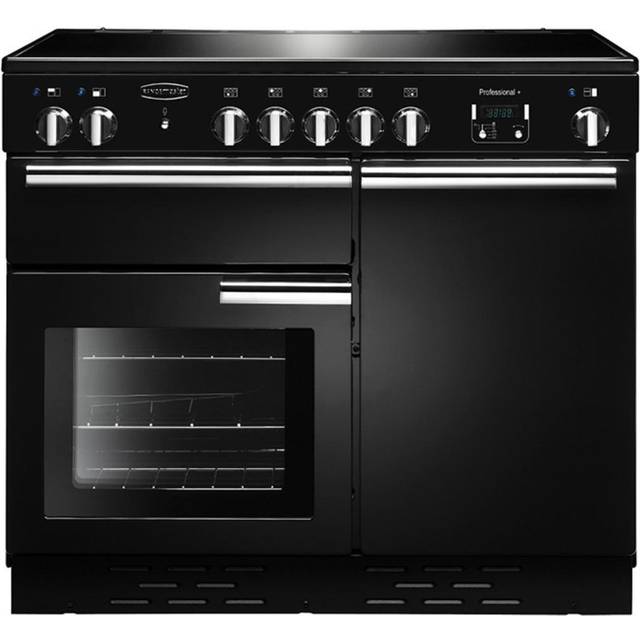 Rangemaster Professional Plus PROP100ECBL/C - Black Ceramic Range Cooker - 100cm - A Rated
