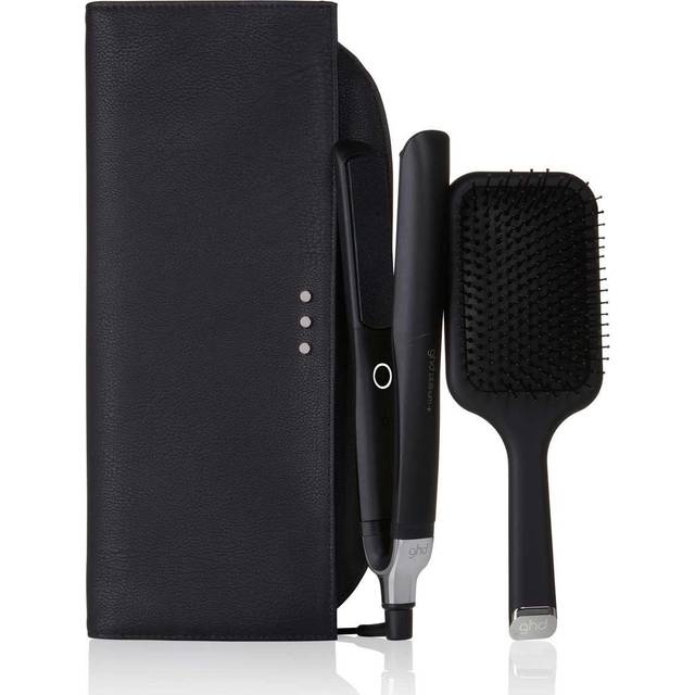 ghd platinum+ SMART styler och paddelborste - lyxigt gåvoset med värmetålig väska, i svart