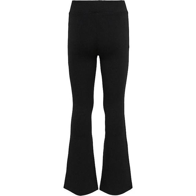 Trousers woman Only Fever stretch flaired - Noir