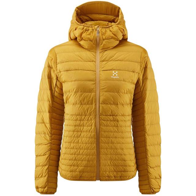 Micro Nordic Down Hood Women Autumn Leaves