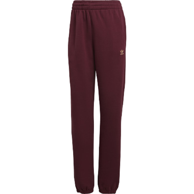 Adidas, Sweatpants, female, Brown, XL, Plush Tracksuit Trousers Victory Crimson