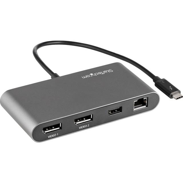 StarTech USB C-2xDisplayPort/USB A/RJ45 M-F