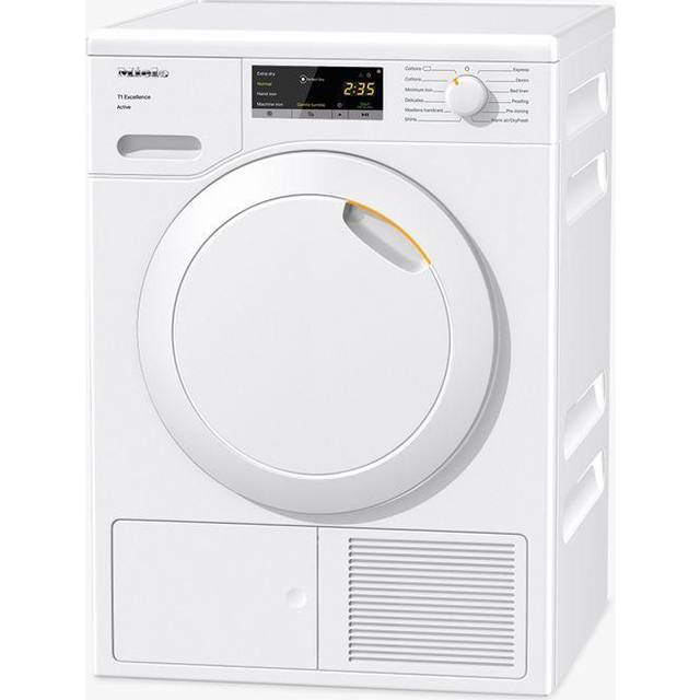 Miele TEA225WP Active 7kg Heat Pump Tumble Dryer - Lotus White