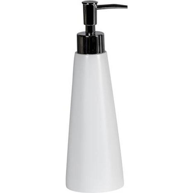Showerdrape Alto Liquid Soap Dispenser - White, White