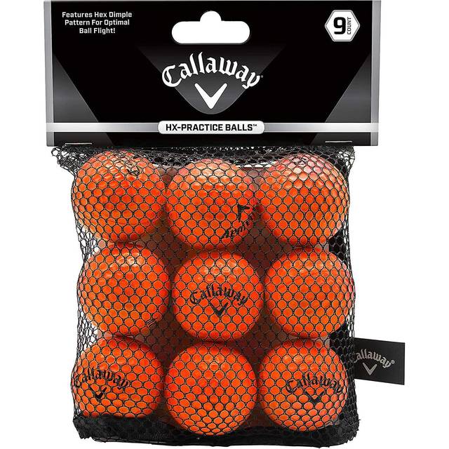 Callaway HX 9-pack träningsbollar, rosa