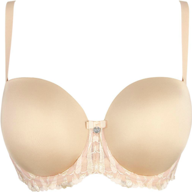 Invisible Bandeau Bra - nude - 36C