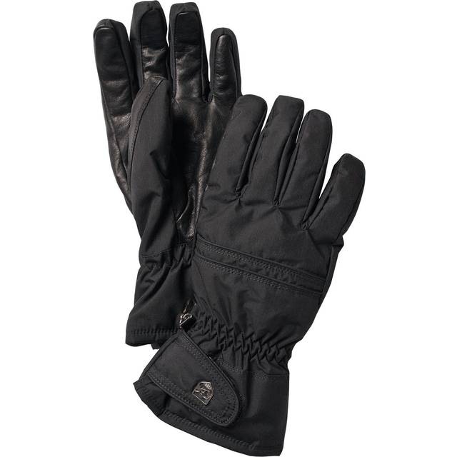 Hestra Primaloft Leather Womens Gloves (Black)