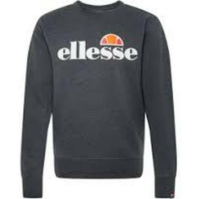 Ellesse Mens Sl Succiso Sweatshirt - Grey Cotton - Size Small