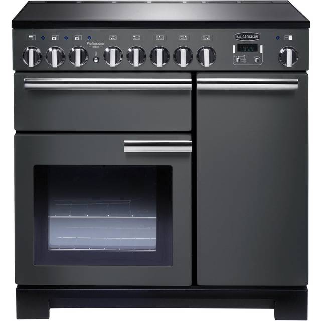 Rangemaster PDL90EISL/C Professional Deluxe 90 Induction Range Cooker – Slate