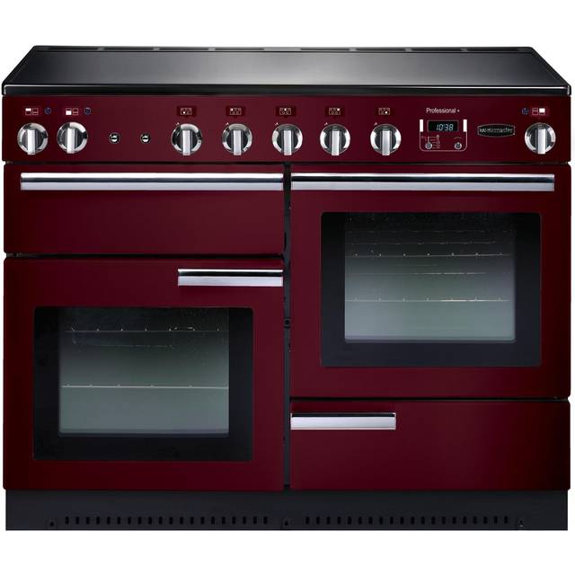 Rangemaster Professional Plus PROP110EICY/C 110cm Electric Range Cooker with Induction Hob - Cranberry - A/A Rated