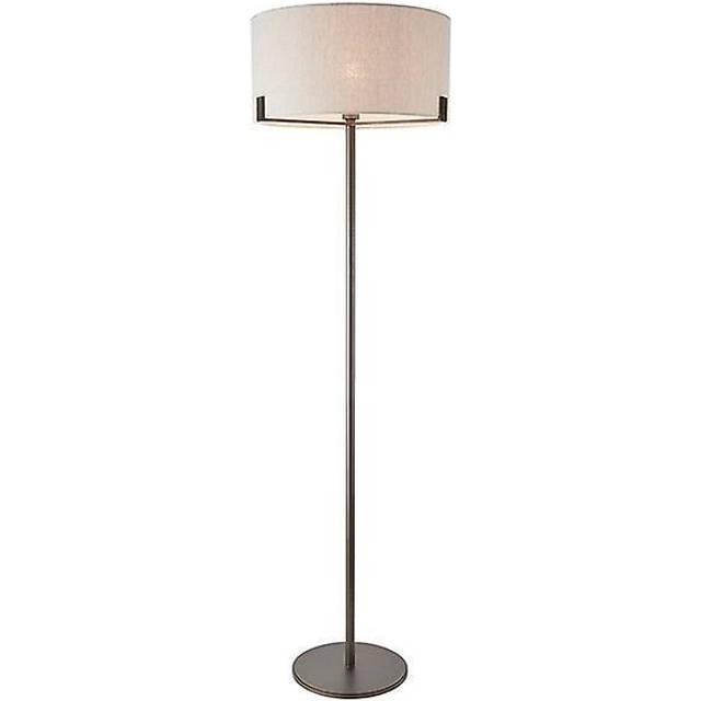 Crossland Grove Hayton Floor Lamp Bronze/Natural, Gold