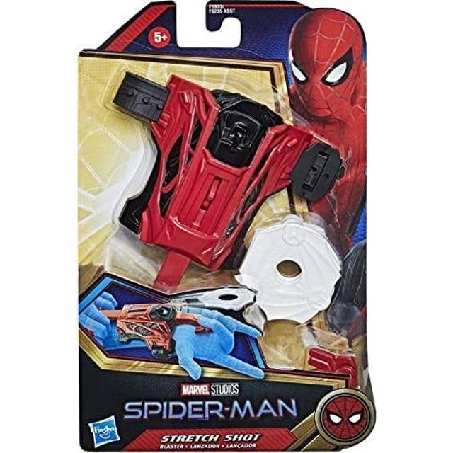 Spider-Man: No Way Home Stretch Shot Web Toy Blaster | Marvel Accessories - Black&#47;Red (One-Size)