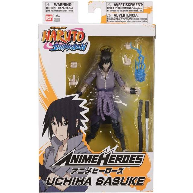 Bandai Anime Heroes: Naruto Shippuden - Sasuke Uchiha Action Figure