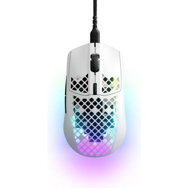 STEELSERIES Aerox 3 2022 RGB Optical Gaming Mouse, Black