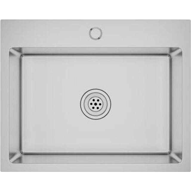 vidaXL Handmade Kitchen Sink Stainless Steel - Silver