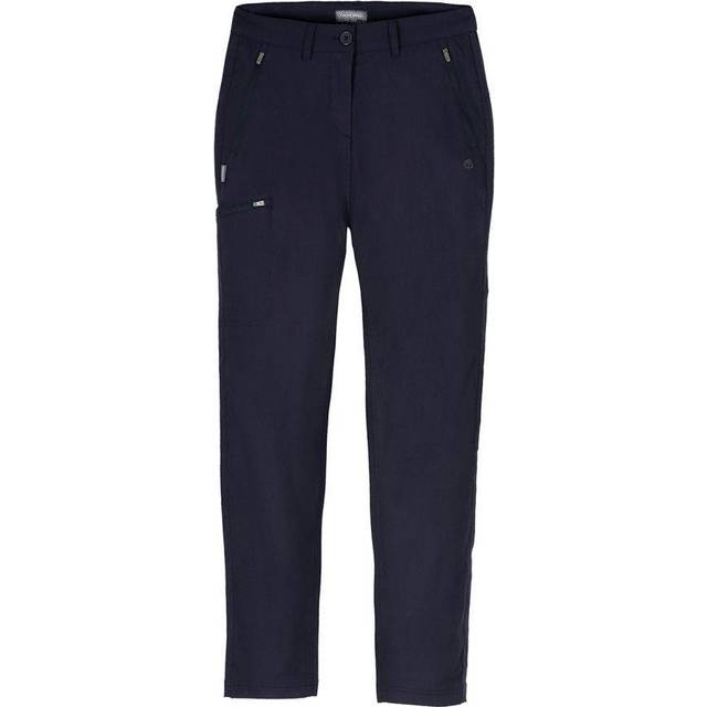 Craghoppers Womens/Ladies Kiwi Pro Stretch Trousers (Dark Navy) - Size 10 Long