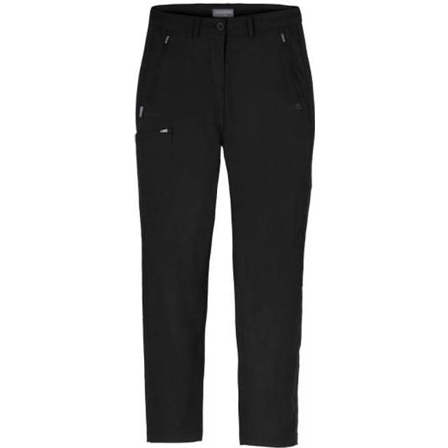 Craghoppers Womens/Ladies Kiwi Pro Stretch Trousers (Black) - Size 12 Long