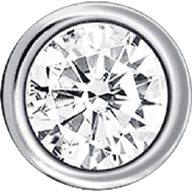 THOMAS SABO Silver White Stone Single Stud Earring H2136-051-14