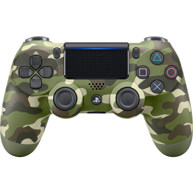 Official Sony Playstation PS4 DualShock 4 V2 Wireless Controller Kontroller- Camouflage  Green
