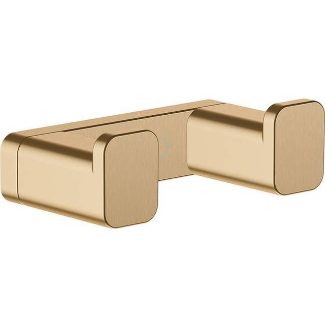 Hansgrohe AddStoris Brushed Bronze Wall Mounted Double Towel Hook