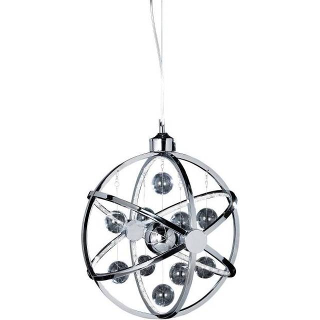 Vogue Pandale Integrated LED Hoop Ceiling Light - Chrome