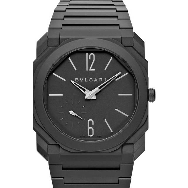Bvlgari Mens Ceramic 103077 Octo Finissimo Automatic Watch M - CERAMIC