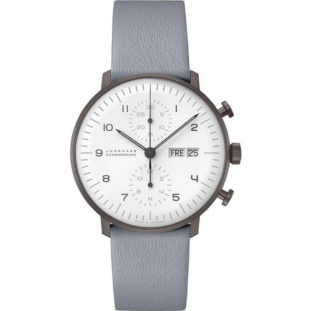 Junghans Max Bill Chronoscope Mens Watch 027/4008.05