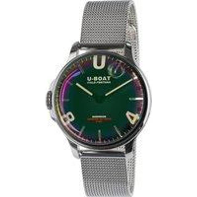 U-Boat Watch Darkmoon 38 SS Bracelet D - Black