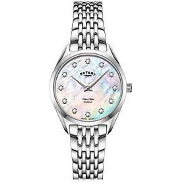 Rotary Ultra Slim Ladies' Stainless Steel Bracelet Watch