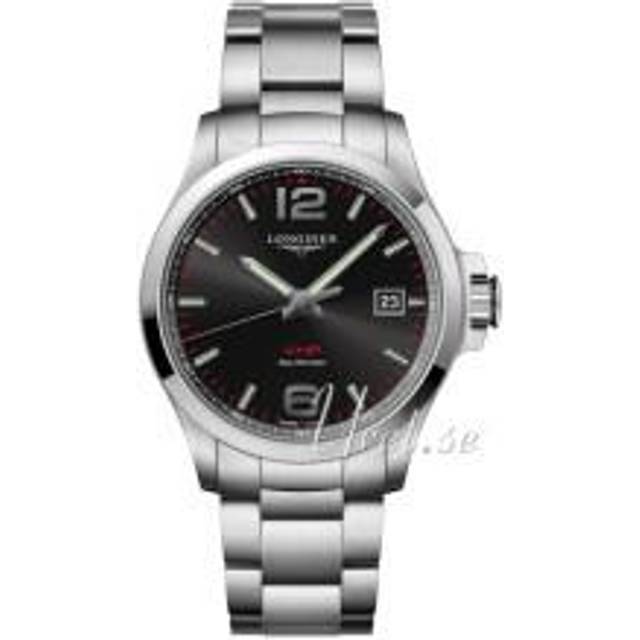 LONGINES Conquest Collection V.H.P. 43MM Men's Watch L3.726.4.56.6 / L37264566 - Black - 43 mm