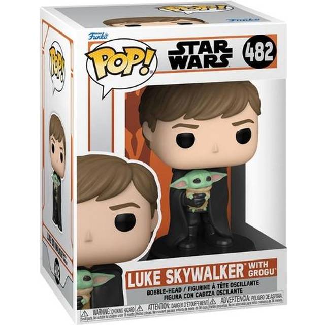 Pop Mandalorian Luke with Child Vinyl Figure