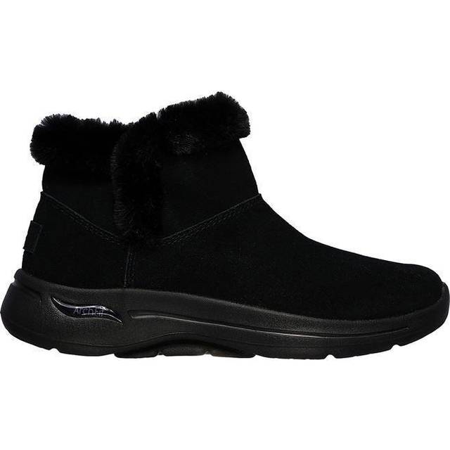 Women's Wide Fit Skechers 144400 Go Walk Arch Fit Cherish Boots