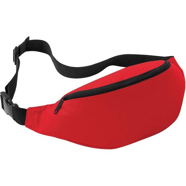 (One Size, Classic Red) Bagbase Adjustable Belt Bag (2.5 Litres)